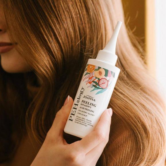 Joanna PEHology, peeling kwasowy do skóry głowy, 150 ml Joanna PEHology, peeling kwasowy do skóry głowy, 150 ml - zdjęcie produktu