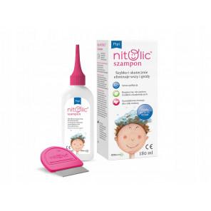 Pipi Nitolic Szampon – skuteczna walka z wszami i gnidami (180 ml) - zdjęcie produktu