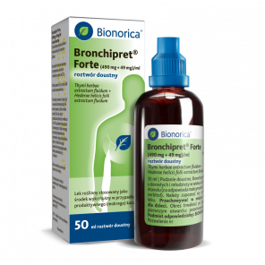 Bronchipret Forte, roztwór doustny (50 ml) - zdjęcie produktu