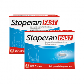Stoperan Fast 2 mg, liofilizat doustny, 2 x 12 tabletek - zdjęcie produktu