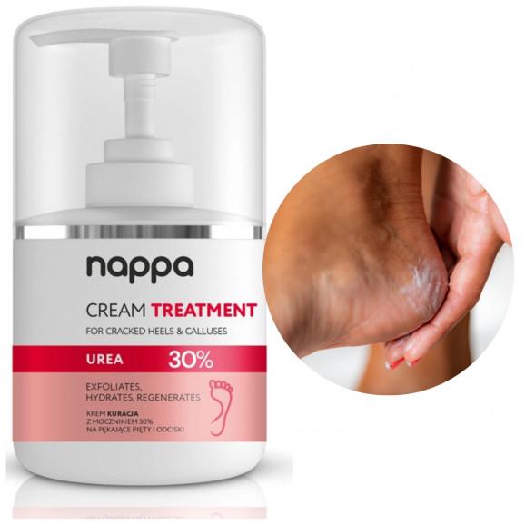 Nappa Krem Kuracja na pękające pięty i odciski Mocznik 30% (250 ml) Nappa Krem Kuracja na pękające pięty i odciski Mocznik 30% (250 ml) - zdjęcie produktu