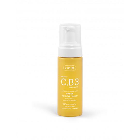 Ziaja Witamina C.B3 Niacynamid Pianka do mycia twarzy (150 ml) + Krem na przebudzenie Poranny Shot (50 ml) - zdjęcie produktu