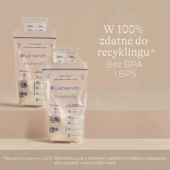 Lansinoh Woreczki do przechowywania pokarmu (25 sztuk) - zdjęcie produktu