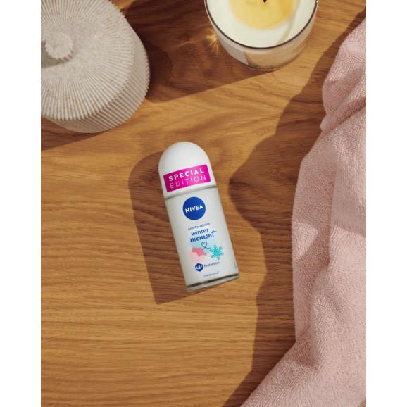 Nivea Winter Moment Antyperspirant roll-on ochronny (50 ml) - zdjęcie produktu