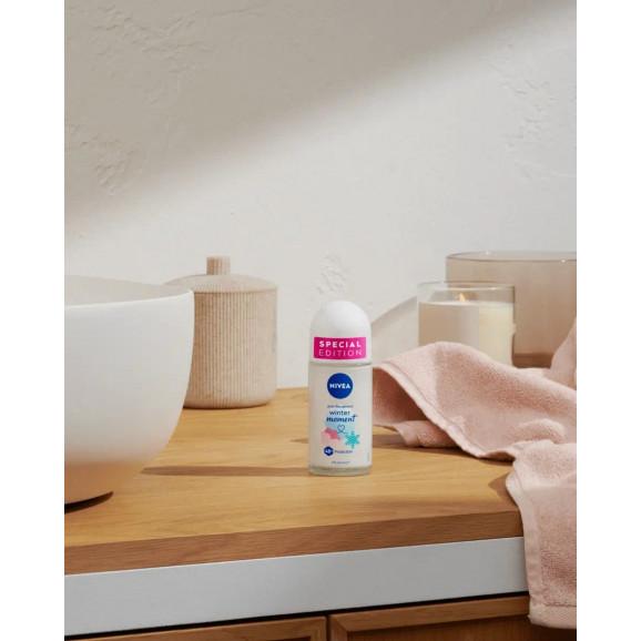 Nivea Winter Moment Antyperspirant roll-on ochronny (50 ml) - zdjęcie produktu
