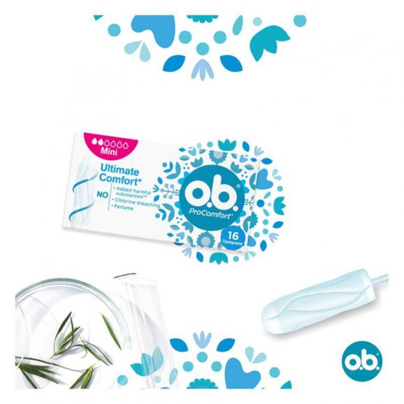 O.B. ProComfort Mini Tampony 16 sztuk - zdjęcie produktu