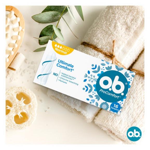 O.B. ProComfort Normal Tampony 16 sztuk - zdjęcie produktu