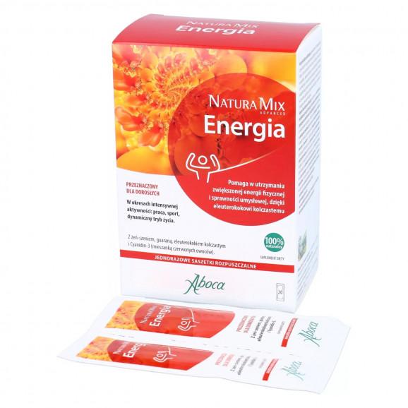 Natura Mix Advanced Energia – suplement diety (20 saszetek) Natura Mix Advanced Energia – suplement diety (20 saszetek) - zdjęcie produktu