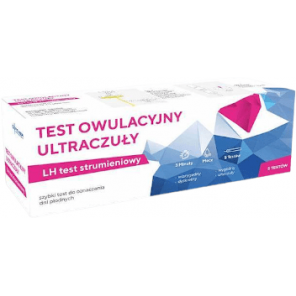 [14.02.2026] Test Diather Owulacyjny Ultraczuły strumieniowy, 5 szt. - zdjęcie produktu