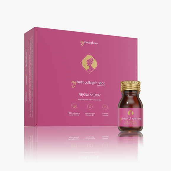 MyBest Collagen Shot – suplement diety (30 buteleczek po 30 ml) MyBest Collagen Shot – suplement diety (30 buteleczek po 30 ml) - zdjęcie produktu