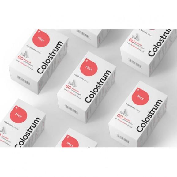 [28.02.2026] Colostrum Max+, kapsułki, 60 szt. - zdjęcie produktu