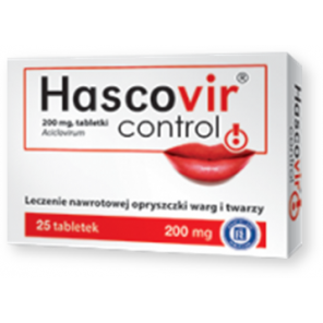 Hascovir Control, 200 mg, tabletki, 25 szt. - zdjęcie produktu