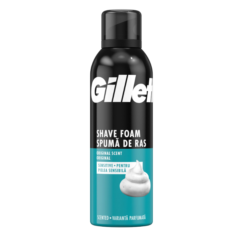 Gillette Sensitive Skin Pianka do Golenia Skóry Wrażliwej (200 ml)