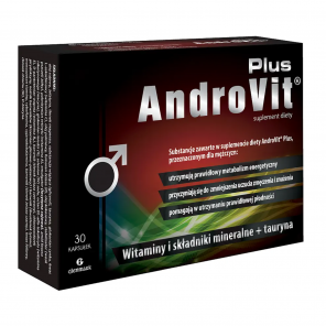 [15.03.2026] Androvit Plus, kapsułki żelatynowe miękkie, 30 szt. - zdjęcie produktu