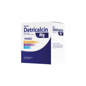 Detricalcin Mg smak cytrynowy – suplement diety (20 saszetek) - zdjęcie produktu