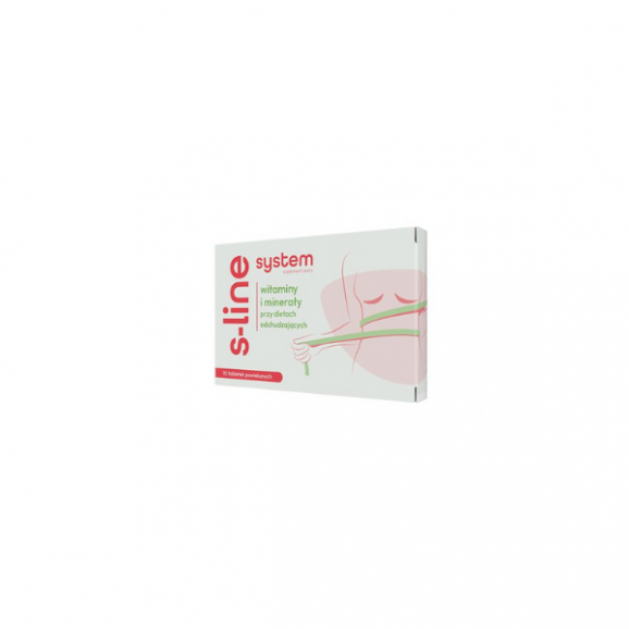 S-Line System Witaminy I Minerały, tabletki powlekane 10 sztuk S-Line System Witaminy I Minerały, tabletki powlekane 10 sztuk - zdjęcie produktu