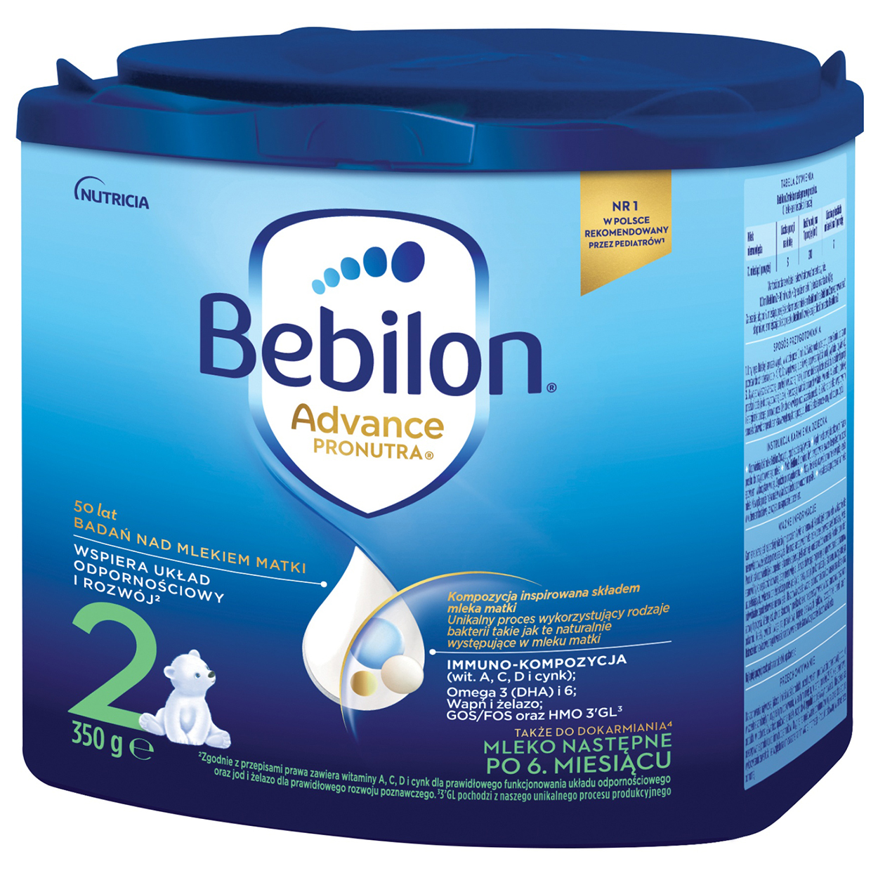 Bebilon Advance Pronutra 2 Mleko następne po 6. miesiącu życia (350 g)