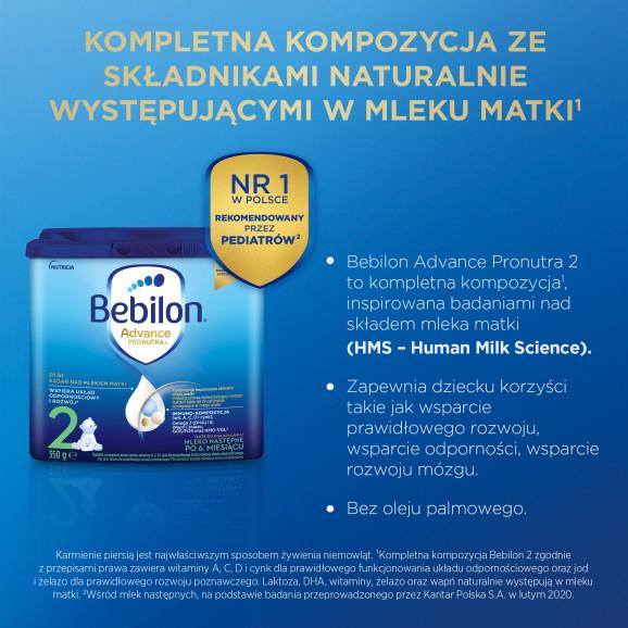 Bebilon Advance Pronutra 2 Mleko następne po 6. miesiącu życia (350 g) - zdjęcie produktu