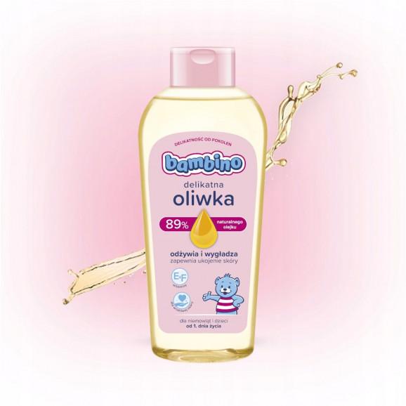 Bambino Oliwka dla dzieci i niemowląt 150 ml Bambino Oliwka dla dzieci i niemowląt 150 ml - zdjęcie produktu
