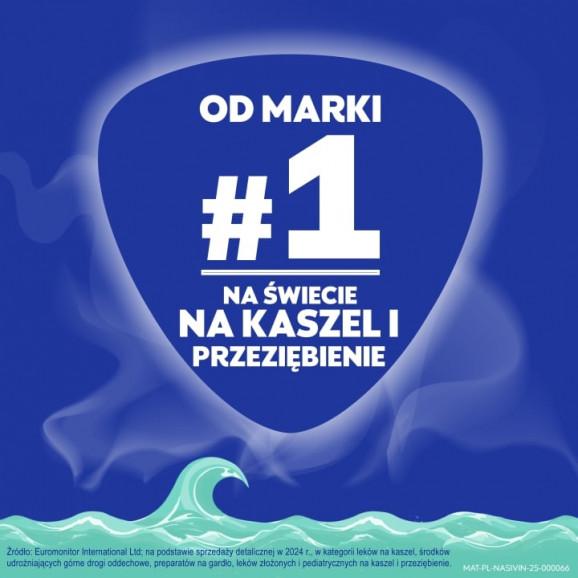 Vicks Nasivin Aqua Soft Spray do nosa z aloesem i kwasem hialuronowym (120 ml) - zdjęcie produktu