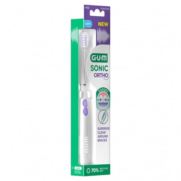 Sunstar GUM Sonic Ortho Soniczna szczoteczka do mycia zębów - zdjęcie produktu