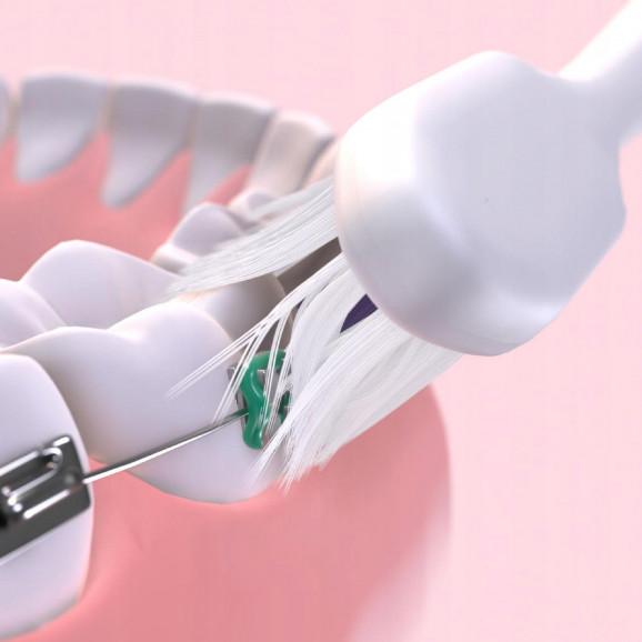 Sunstar GUM Sonic Ortho Soniczna szczoteczka do mycia zębów - zdjęcie produktu