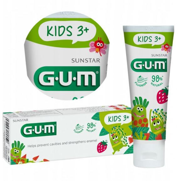 GUM Kids Pasta do zębów po 3 roku życia, 50 ml - zdjęcie produktu