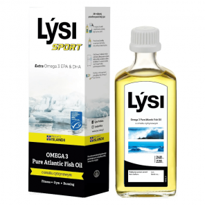 Lysi Sport Omega 3 Pure Ocean Fish Oil, smak cytrynowy, 240 ml - zdjęcie produktu