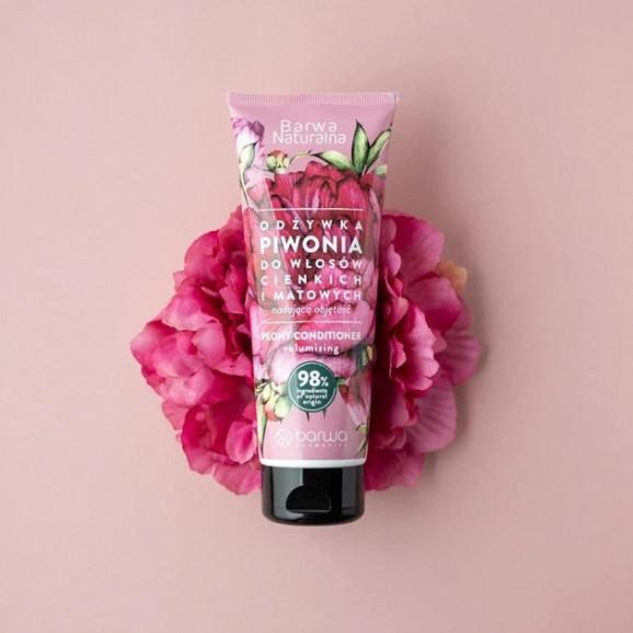 Barwa Naturalna Odżywka Piwonia do włosów cienkich i matowych (200 ml) - zdjęcie produktu