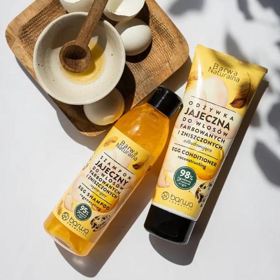 Barwa Szampon Jajeczny z kompleksem witamin, 300 ml - zdjęcie produktu