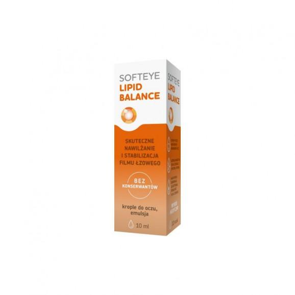 Softeye Lipid Balance krople do oczu emulsja - butelka 10 ml Softeye Lipid Balance krople do oczu emulsja - butelka 10 ml - zdjęcie produktu