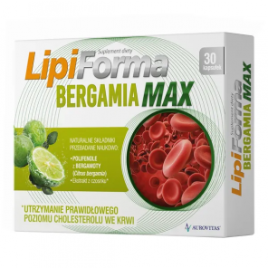 LipiForma Bergamia Max - kapsułki 30 szt. - zdjęcie produktu