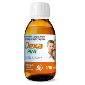 Dexapini, syrop na suchy kaszel, 115 ml - zdjęcie produktu