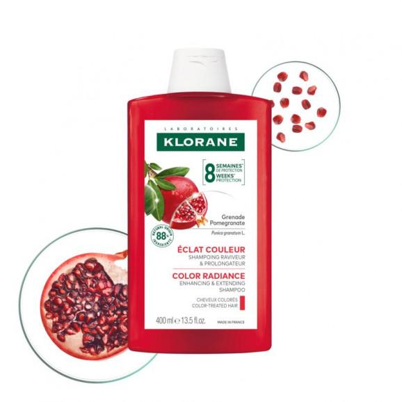 [21.03.2026] Klorane Szampon z Granatem – przedłużający trwałość koloru (400 ml) - zdjęcie produktu