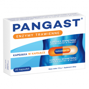 Pangast 20 kapsułek – suplement diety - zdjęcie produktu