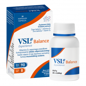VSL Balance Experience (30 kapsułek) – suplement diety - zdjęcie produktu