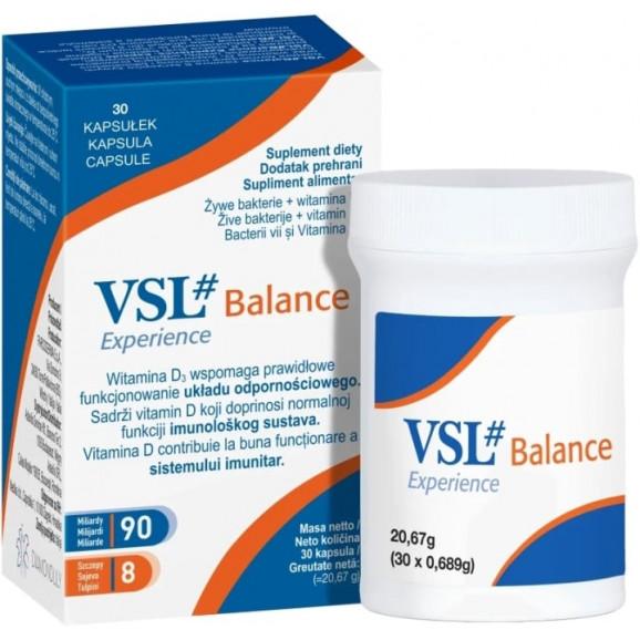 VSL Balance Experience (30 kapsułek) – suplement diety - zdjęcie produktu