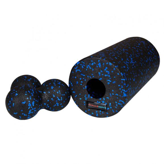 PULSMOVE Zestaw do masażu i fizjoterapii: Wałek, DuoBall, Piłka PULSMOVE Zestaw do masażu i fizjoterapii: Wałek, DuoBall, Piłka - zdjęcie produktu