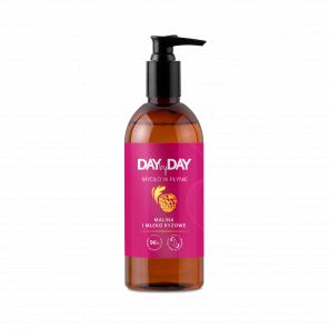 Day By Day Mydło w płynie, Malina i Mleko (400 ml) - zdjęcie produktu