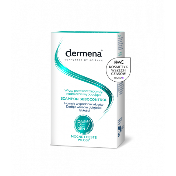 Dermena Sebocontrol – szampon do włosów przetłuszczających się (200 ml) - zdjęcie produktu