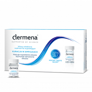 Dermena Hair Care Kuracja w ampułkach hamująca wypadanie włosów (15 x 5 ml) - zdjęcie produktu