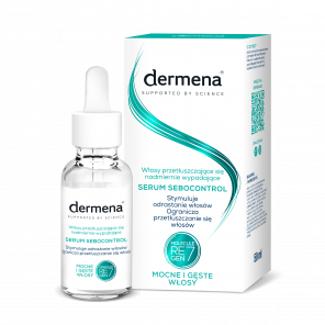 Dermena Sebocontrol Serum – serum do włosów przetłuszczających się (50 ml) - zdjęcie produktu
