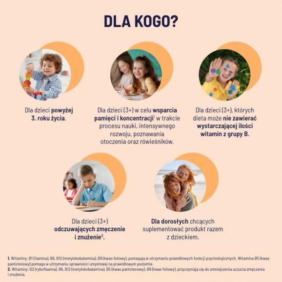 Naturell Witamina B Complex Uczeń 60 tabletek – suplement diety - zdjęcie produktu