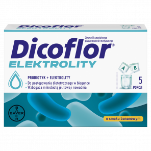 Dicoflor Elektrolity – probiotyk i elektrolity (10 saszetek) - zdjęcie produktu