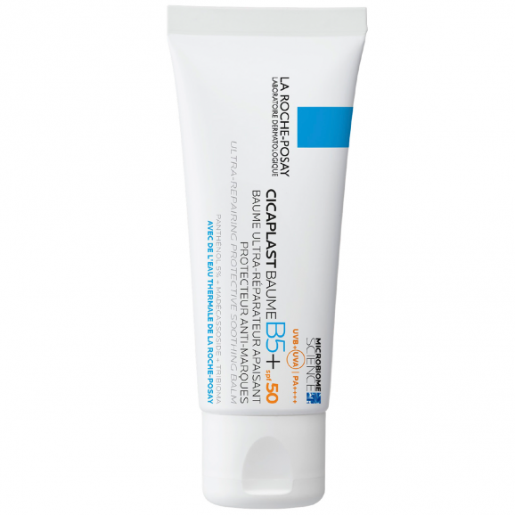 La Roche-Posay Cicaplast Baume B5+, regenerujący balsam kojący do twarzy i ciała przeciw przebarwieniom, SPF 50, 40 ml La Roche-Posay Cicaplast Baume B5+, regenerujący balsam kojący do twarzy i ciała przeciw przebarwieniom, SPF 50, 40 ml - zdjęcie produktu
