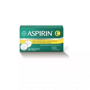 [31.03.2026] Aspirin C, 400 mg + 240 mg, tabletki musujące, 10 sztuk - zdjęcie produktu