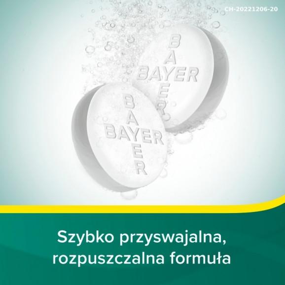 [31.03.2026] Aspirin C, 400 mg + 240 mg, tabletki musujące, 10 sztuk - zdjęcie produktu