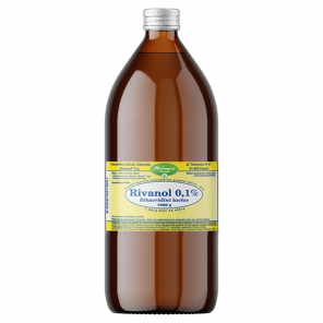 Rivanol 0,1% płyn na skórę — lek (1000 g) - zdjęcie produktu