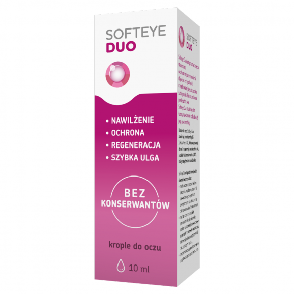 Softeye Duo – krople do oczu nawilżające (10 ml) - zdjęcie produktu