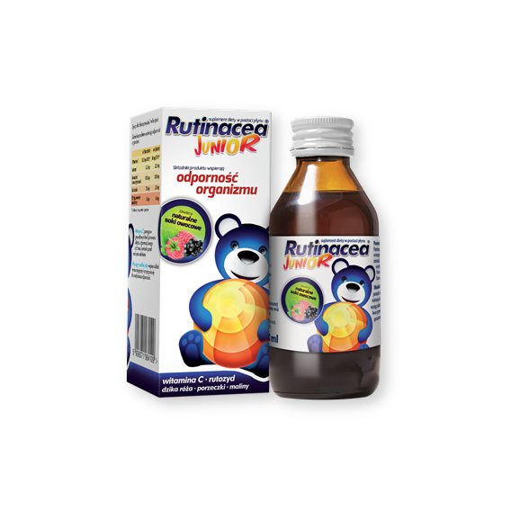 [31.03.2026] Rutinacea Junior, syrop, naturalne soki owocowe, 100 ml - zdjęcie produktu